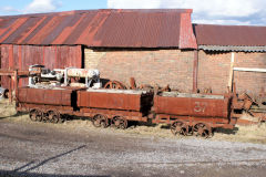 
Big Pit narrow gauge wagons, March 2010